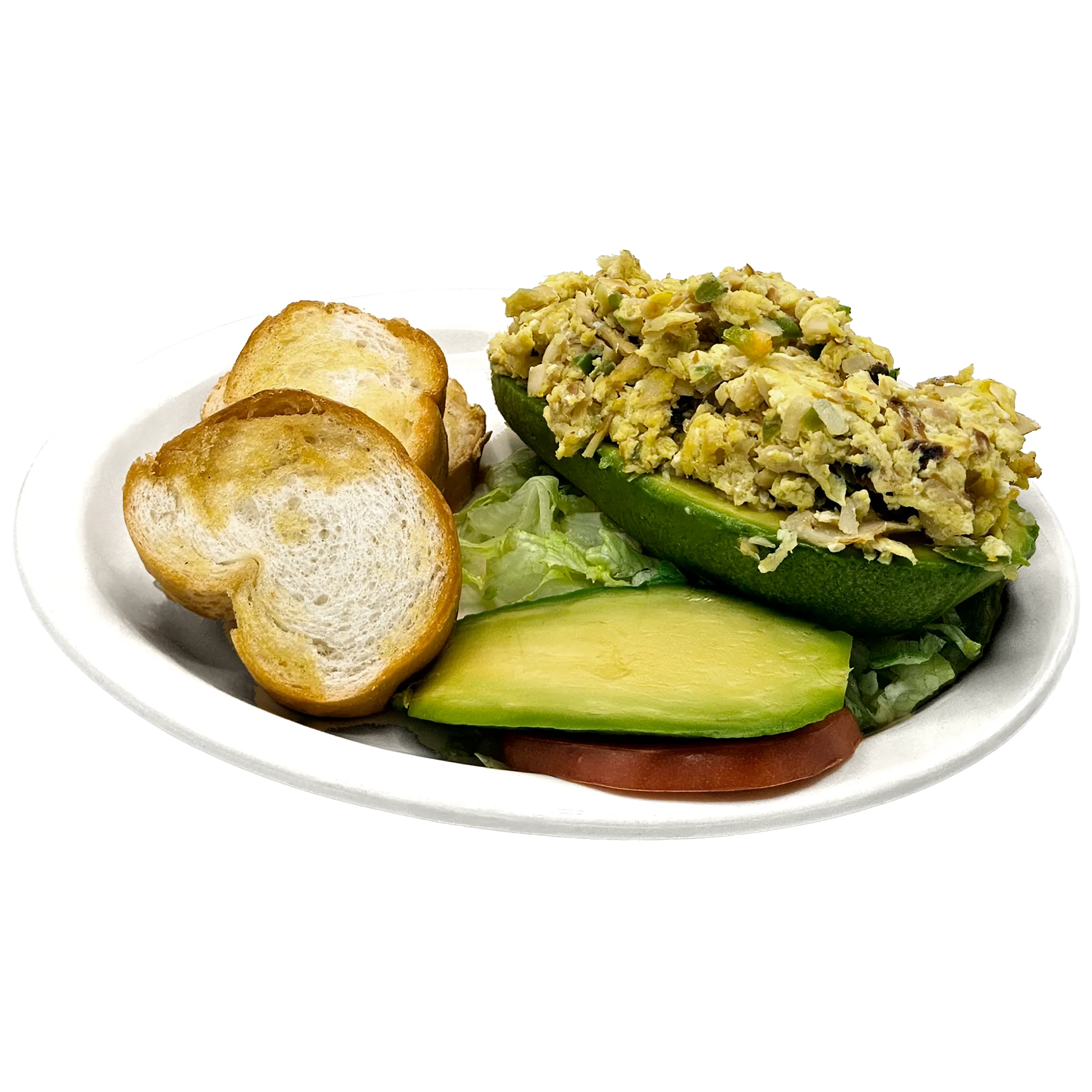 ELP-El_Platanal-Aguacate relleno de revoltillo de bacalao