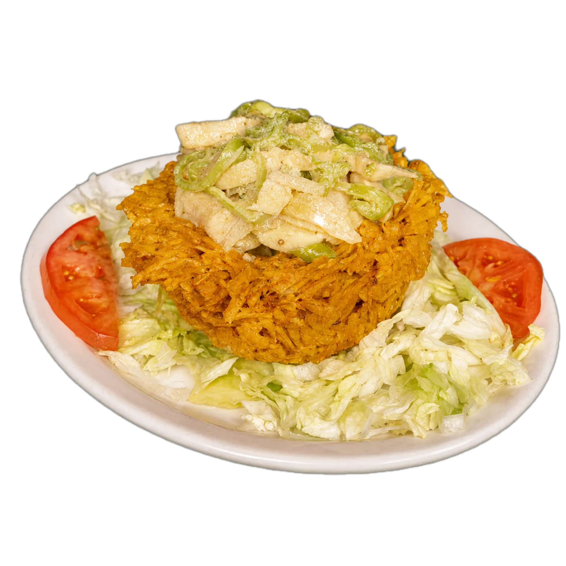 canasta platano relleno de carrucho